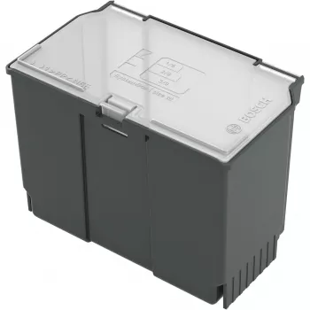 Dėžutė daiktams laikyti Bosch SystemBox stačiakampė polipropileninė 176×105×133 mm juoda/pilka