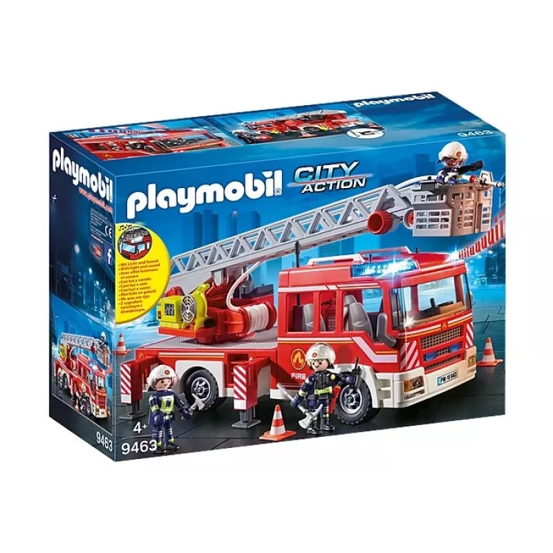 Gaisrinis automobilis Playmobil su kopėčiomis 9463