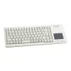 CHERRY XS jutiklinio kilimėlio klaviatūra, universali, USB, QWERTZ, vokiška, pilka