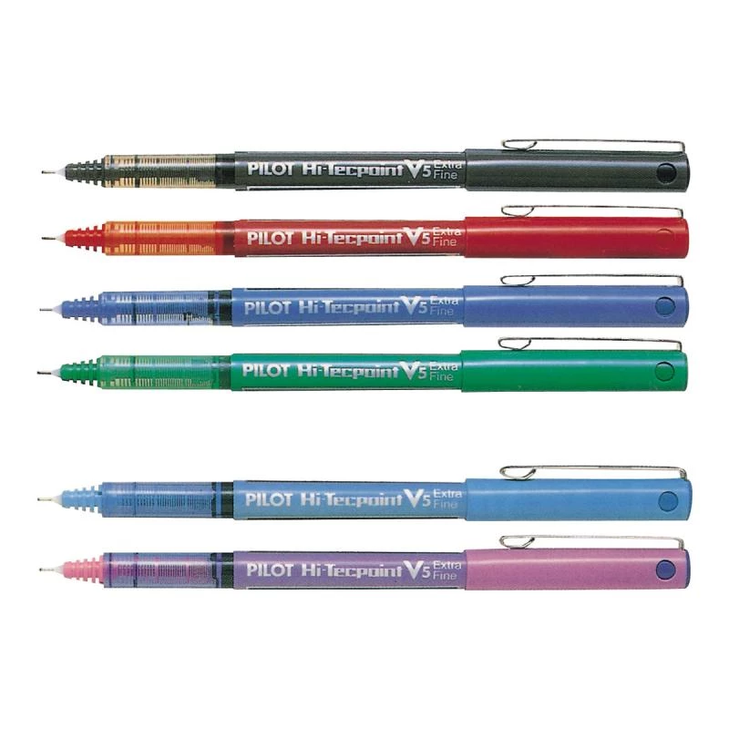 Pilot BX-V5-B rollerball rašiklis lazdelinis rašiklis Juoda