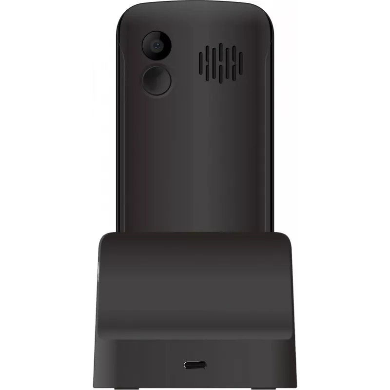 Maxcom Comfort MM443 S su įkrovimo stotele juoda/juoda