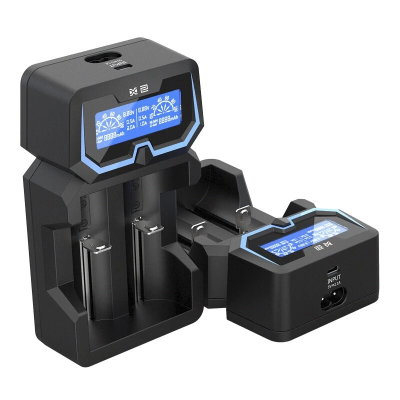 XTAR X2 akumuliatoriaus įkroviklis Li-ion 18650