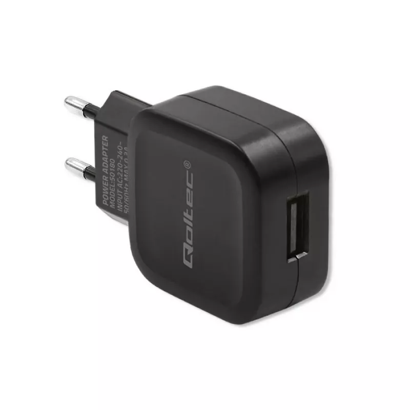 Įkroviklis Qoltec 50180 vidinis AC juodas