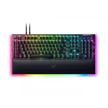 RAZER BlackWidow V4 Pro klaviatūra su žaliais jungikliais - JAV išdėstymas