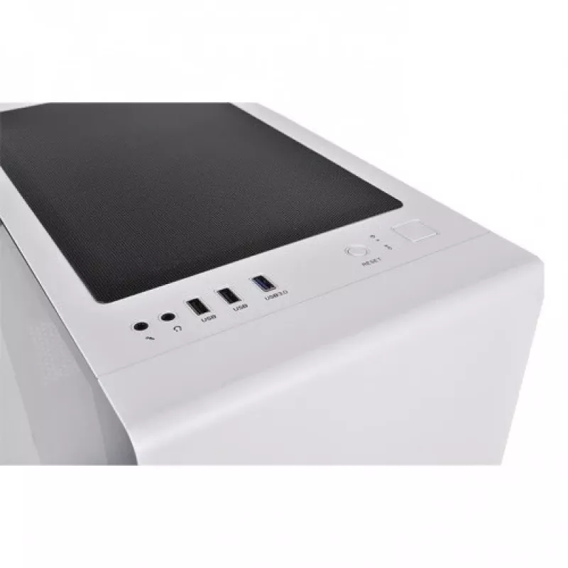 PC Case Thermaltake S100 Tempered Glass Snow Edition Micro Tower White