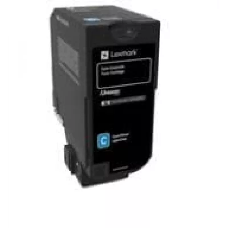 tonerio kasetė Lexmark 74C20CE 2500 puslapių Žydra