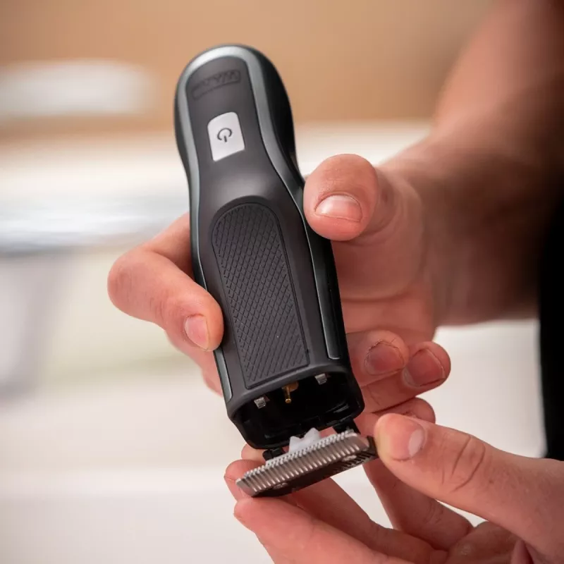 Wahl Self-Clip 360 juoda, sidabrinė ličio jonų (Li-Ion)