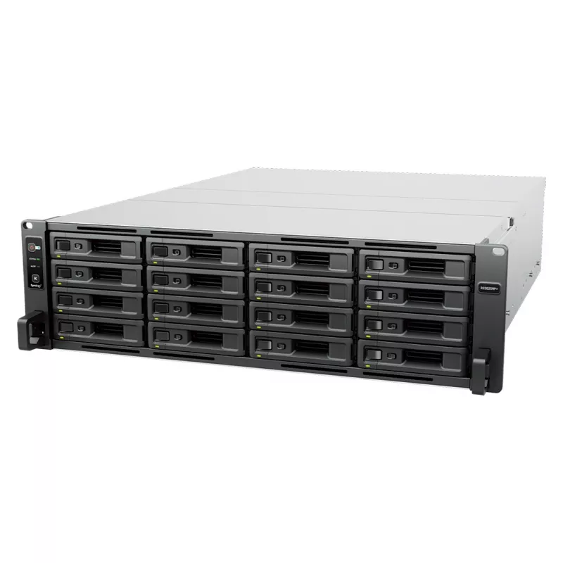 NAS stovo serveris Synology RS2825RP+ 16 diskų (3U) V1780B 3,35 GHz, 8 GB DDR4, HDD/SSD palaikymas, Pilka