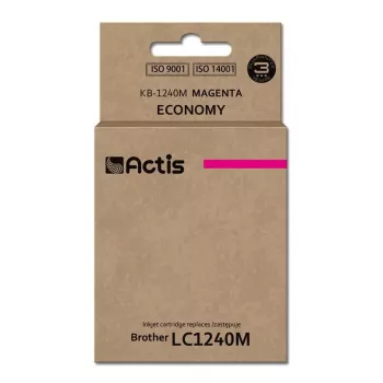 Actis KB-1240M rašalas (pakaitalas Brother LC1240M/LC1220M; Standartinis; 19 ml; purpurinis)