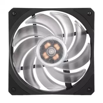 Cooler Master Hyper 212 RGB Juoda Edition aušintuvas, 12 cm ventiliatorius, 650–2000 RPM