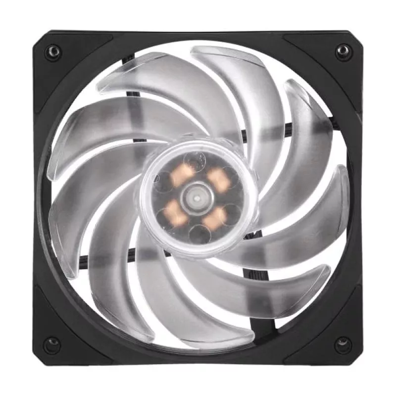 Cooler Master Hyper 212 RGB Juoda Edition aušintuvas, 12 cm ventiliatorius, 650–2000 RPM