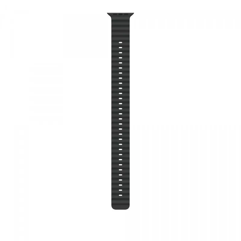 Dirželio prailginimas Apple 49mm juodas Ocean Band natūralaus titano apdaila