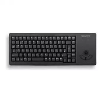 Laidinė Cherry klaviatūra G84-5400LUMCH-2 — 89 klavišai, USB, 2,5 m laidas, juoda