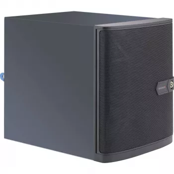 Super Micro Supermicro SC721 TQ-350B - Tower - Mini-ITX 350 W (ATX) - Juoda - USB (CSE-721TQ-350B)