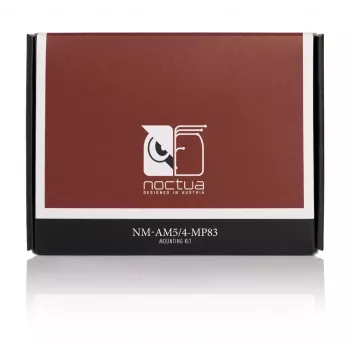 Tvirtinimo rinkinys Noctua NM-AM5/4-MP83 juodas chromas Socket AM4 AM5