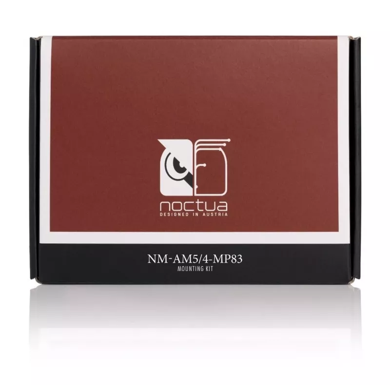 Tvirtinimo rinkinys Noctua NM-AM5/4-MP83 juodas chromas Socket AM4 AM5