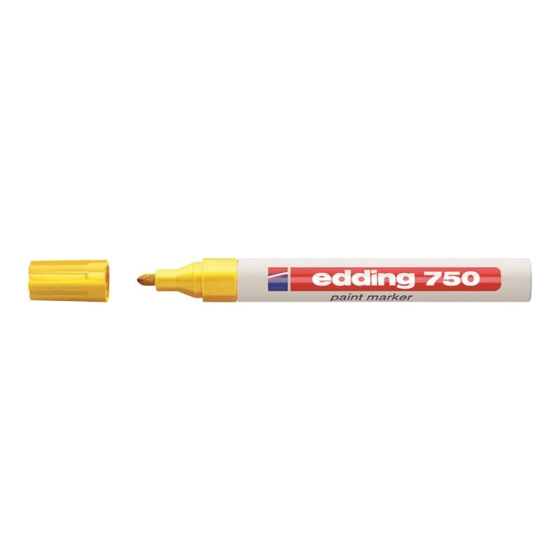 Marker Edding 750 Geltonas