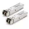 Extralink SFP modulis SFP 1.25G 2 vnt. pakuotė, 1.25 Gbps, LC/UPC, 850 nm, 550 m, daugiamodis, DOM, skirtas HP/Aruba