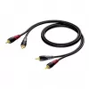 kabelis 2X RCA/RCA Male -2X RCA/RCA Male 1,5