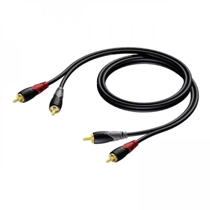 kabelis 2X RCA/RCA Male -2X RCA/RCA Male 1,5
