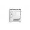 PC Case DeepCool CG580 4F V2 Midi Tower White — ATX, grūdintas stiklas, 3x120 mm šoniniai ventiliatoriai, 360 mm šoninio radiatoriaus palaikymas