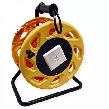 Tinklo kabelis ROLINE 21.15.0007 RJ-45 Cat6a 60 m Oranžinis