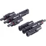 shiverpeaks ®-PV4 T-Adapter Set, 3/1, IP68, 1.5kV, juoda (BS02-21013)