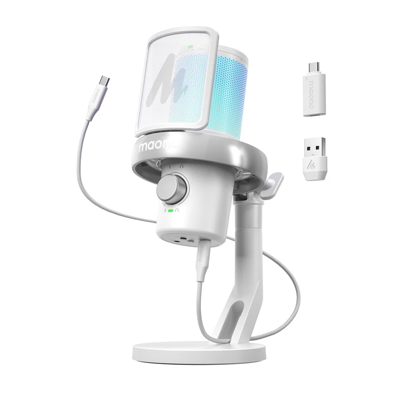 Mikrofonas Maono DM40 Pro (baltas)