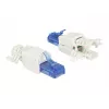 Laido jungtis RJ-45 DeLOCK 86417 mėlyna balta
