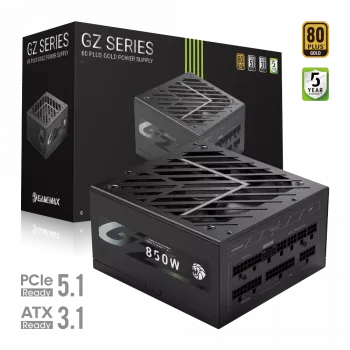 Gamemax maitinimo blokas, 80 PLUS, Gold | GZ 850G | 850 W