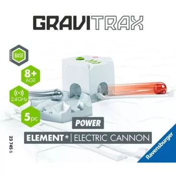 Ravensburger GraviTrax elementas „Electric Cannon“ – papildomas takelis GraviTrax rutuliukų trasai