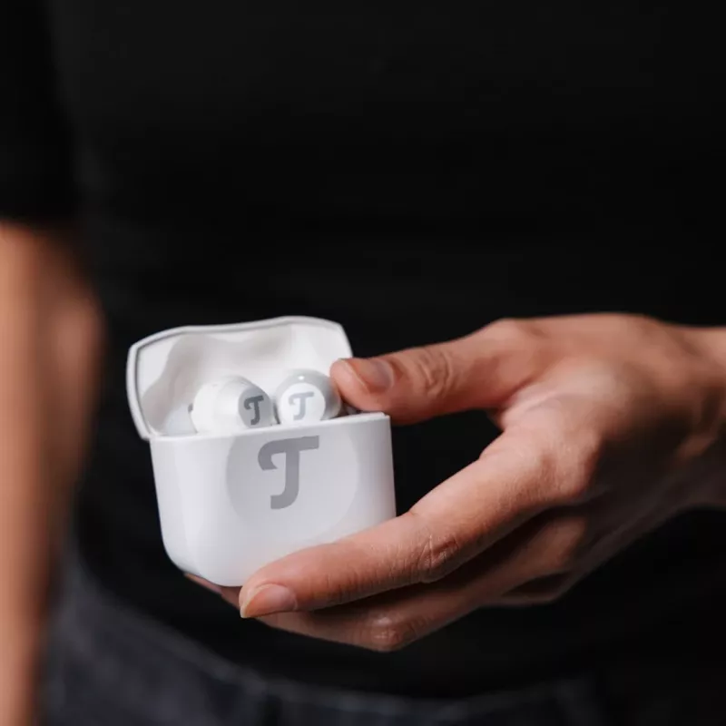 Teufel AIRY TWS Pro Ausinė Belaidė Į ausį Skambučiai/Muzika Bluetooth Balta