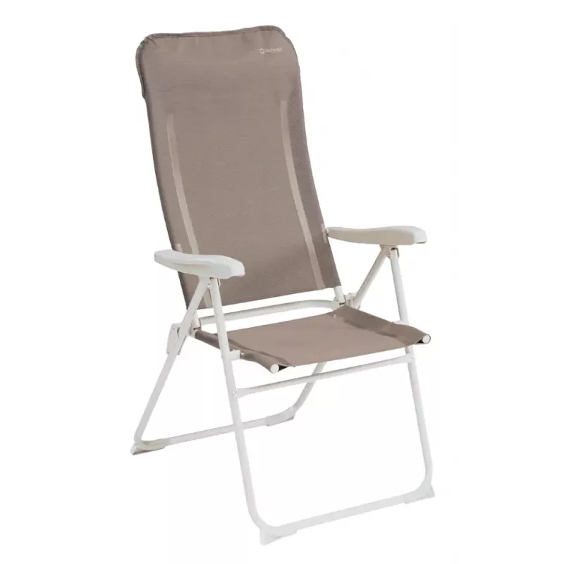 Stovyklavimo kėdė Outwell Cromer Toffee Tint — 2 kojų, 120 kg talpa, 730×610 mm, 5 kg