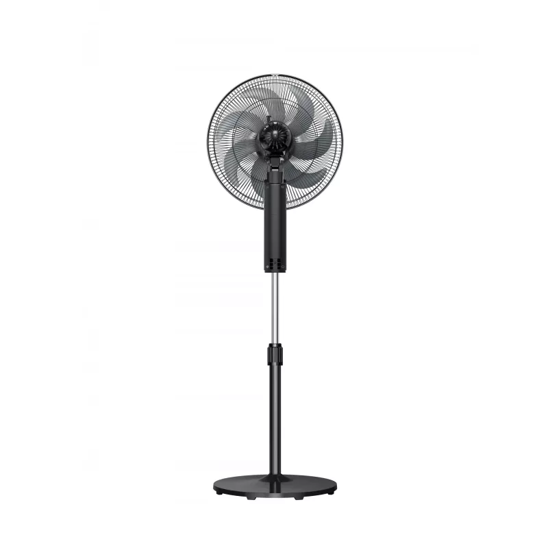 Ant grindų pastatomas ventiliatorius su mentėmis Midea FS40-23MT — 3 greičiai, laikmatis 2 val., 50 W, 220–240 V, baltas, 1300 mm aukštis