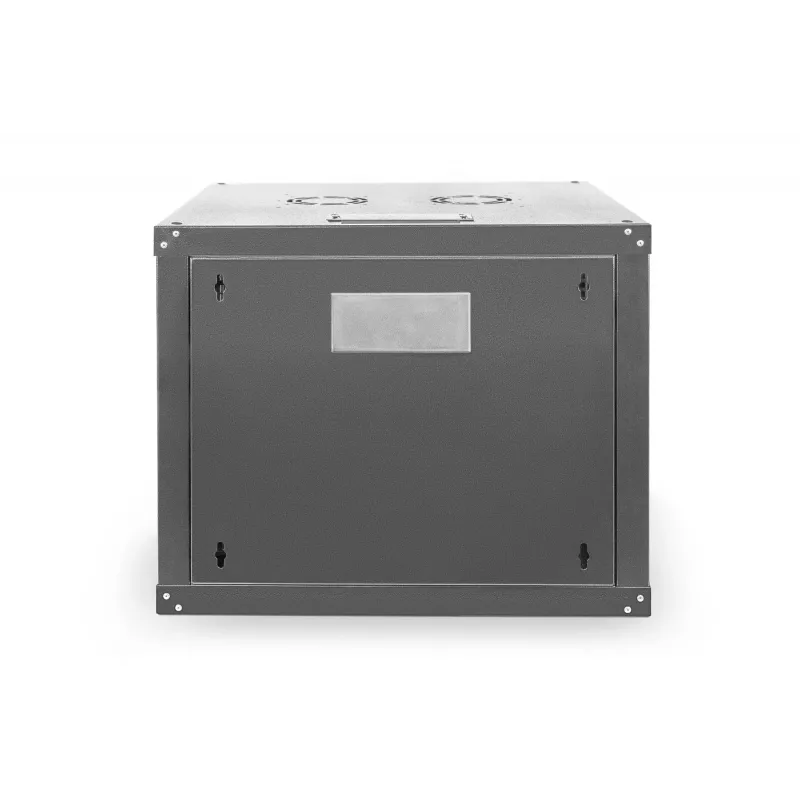 DIGITUS Professional Unique DN-19 09U-6/6-SW - spinta - tinklo spinta - tinkama montuoti ant sienos - juoda, RAL 9005 - 9U - 48,3 cm (19) (DN-19 09U-6/6-SW)