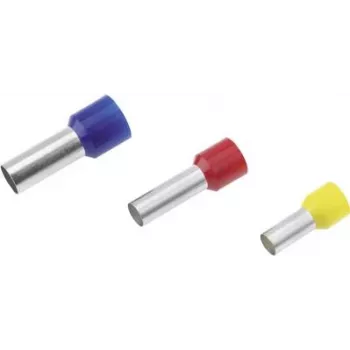 Cimco 18 2199 Įvorė 1 x 0,50 mm² x 10 mm Dalinai izoliuota Oranžinė 100 vnt. (18 2199)