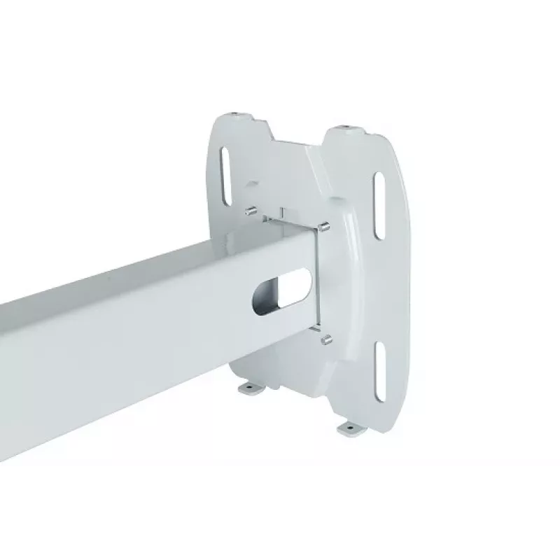 Sieninis laikiklis AVTEK WallMount Next 1200 — plieninis, baltas, teleskopinis, 360° pasukamas, pakreipiamas ±42°, maks. apkrova 20 kg