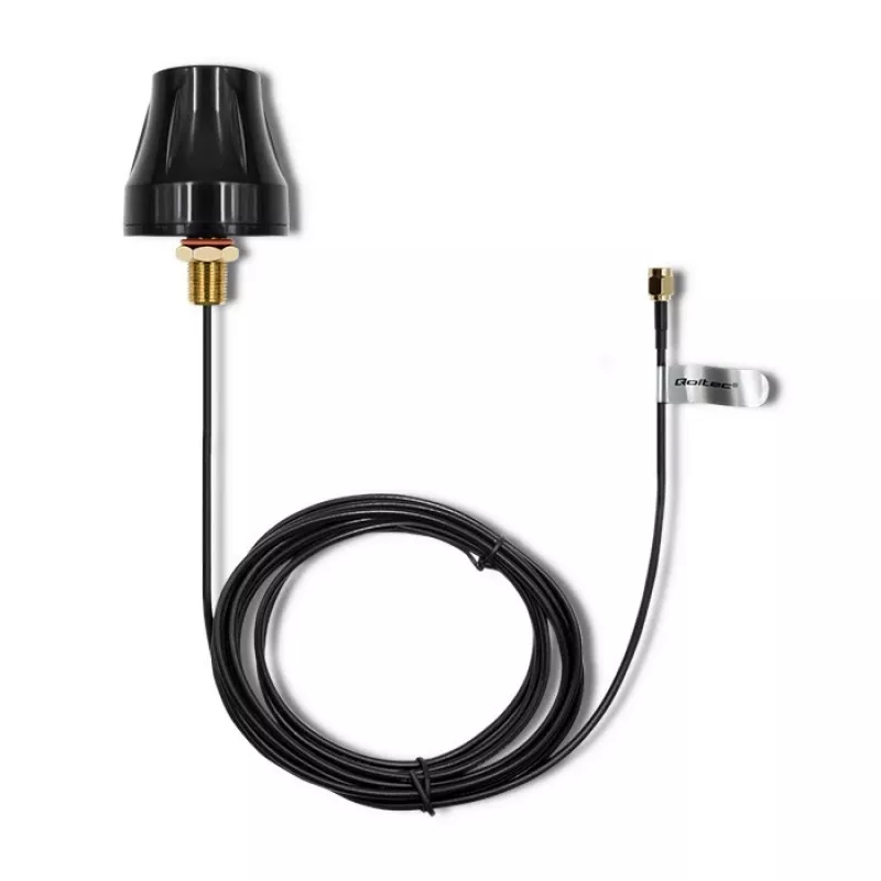 Visa kryptimi veikianti 4G LTE antena QOLTEC 57037, dvigubai poliarizuota, 5 dBi stiprinimas