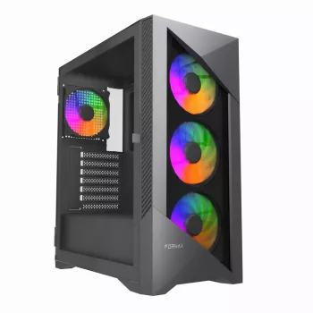 Gembird CCC-FC-900ARGB Gaming kompiuterio korpusas Fornax 900, ATX, juodas
