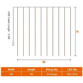 LED šviestuvas HEMER 300 Bright White — dekoratyvinis LED šviestuvas, 300 mm, ryškiai balta
