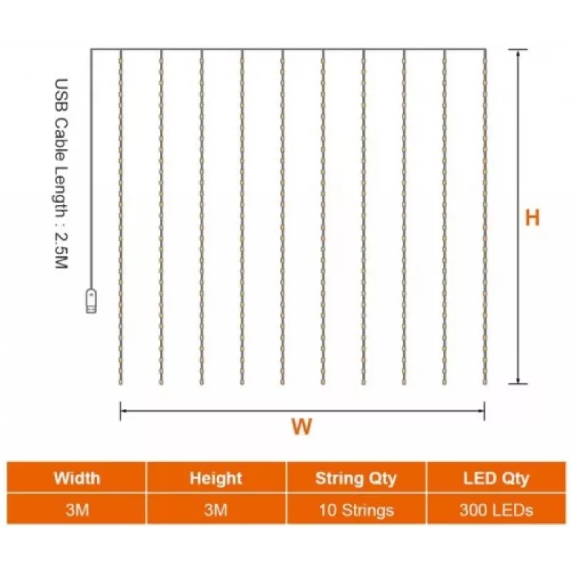 LED šviestuvas HEMER 300 Bright White — dekoratyvinis LED šviestuvas, 300 mm, ryškiai balta