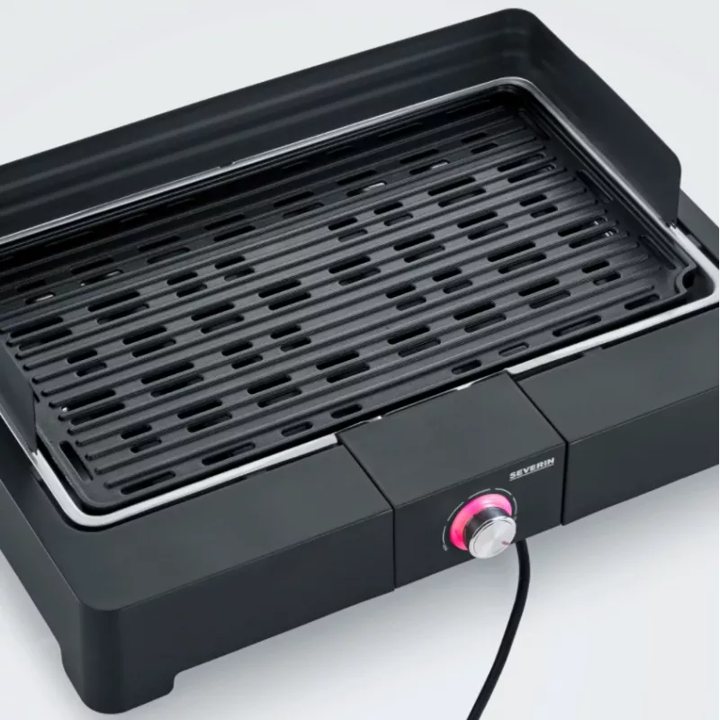 Severin PG8567 kepsninė ir grilis stalas elektrinis juodas 2200 W (PG8567)