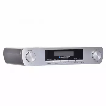 Virtuvės radijas BLAUPUNKT KR14BT su Bluetooth, FM, LED ekranu, 2x0,8W, maitinamas iš tinklo / baterijomis, pilkas