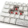 Ducky One 3 Classic Pure Balta Mini Gaming klaviatūra, RGB LED - MX-Raudona (US) (DKON2161ST-RUSPDPWWWSC1)