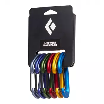Karabinki Juoda Diamond LiteWire Rackpack