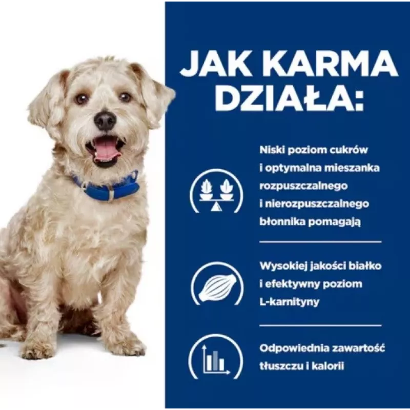 HILL'S Prescription Diet Diabetes Care Chicken - šlapias šunų maistas - 370g