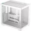 PC korpusas DeepCool CG530 WH Midi Tower — ATX/Micro ATX/ITX, grūdintas stiklas, 2×3,5 colio + 3×2,5 colio nišos, palaiko iki 410 mm GPU