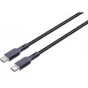 AUKEY CB-KCC101 Nailoninis USB C - USB C kabelis, 1 m