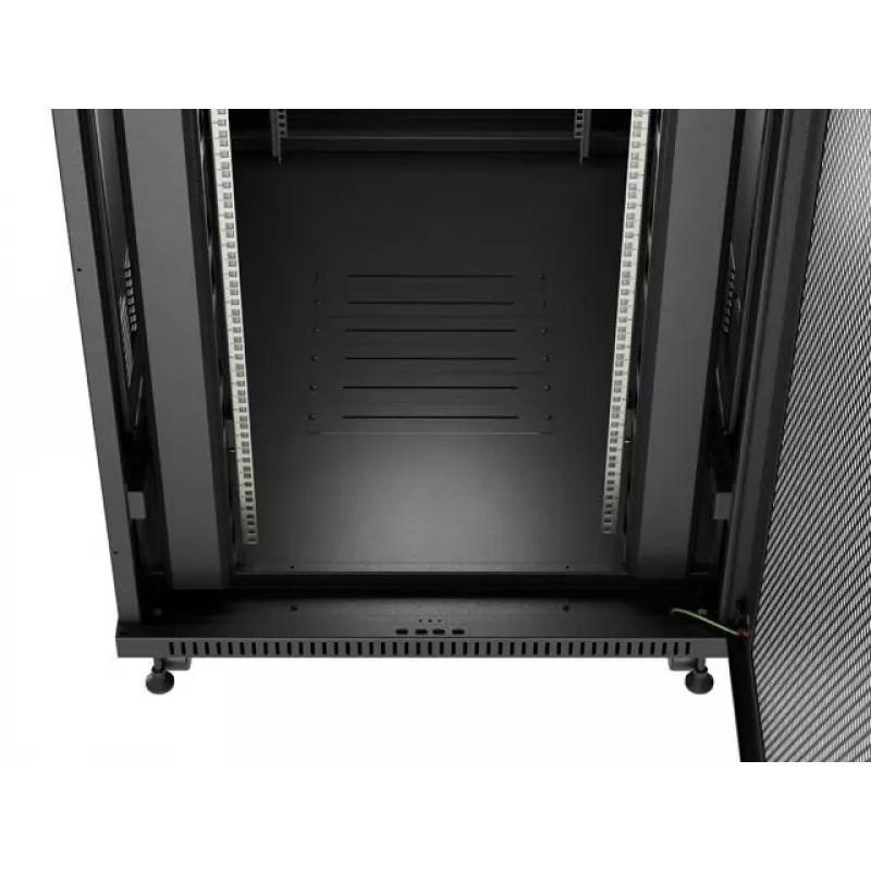 LANBERG FF01-8247-23BL 47U laisvai stovintis stovas, 2343×800×1200 mm, IP20, 165 kg, 1200 kg apkrova
