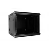 Extralink pakabinama spinta 9U 600x600 AZH juoda, sieninė, varstoma